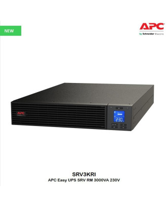 APC Easy UPS On-Line SRV 3000VA RM 230V (SRV3KRI Rack Use)